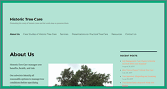 Desktop Screenshot of historictreecare.com